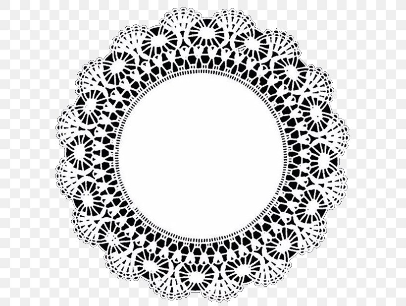 Doily Paper Place Mats Fotolia, PNG, 640x617px, Doily, Black And White, Body Jewelry, Crochet, Fotolia Download Free