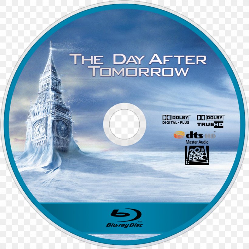 Blu-ray Disc Compact Disc The Day After Tomorrow Film 4K Resolution, PNG, 1000x1000px, 4k Resolution, 20th Century Fox, 2004, Bluray Disc, Brand Download Free
