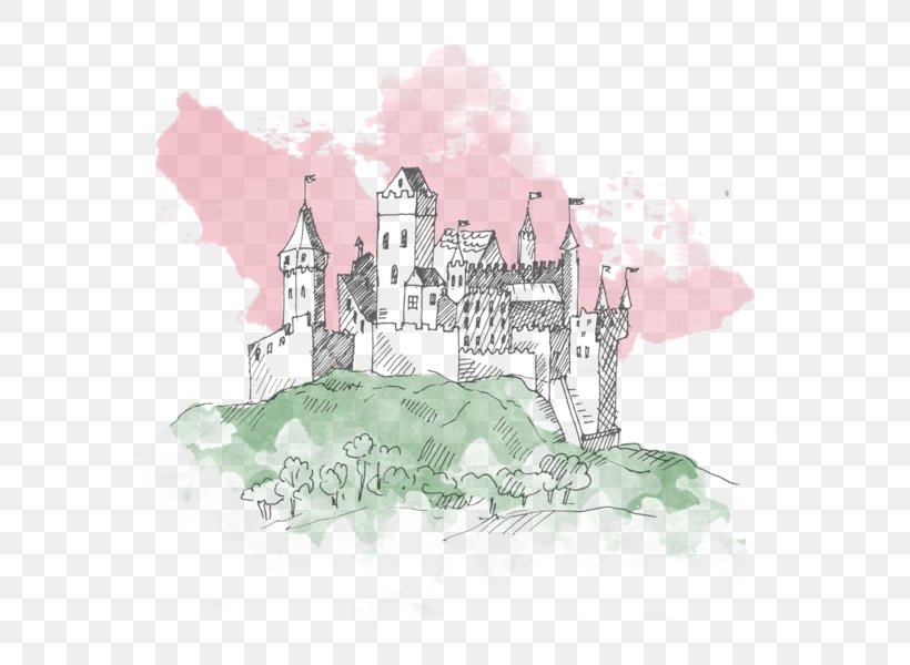 Castle Drawing Sketch, PNG, 600x600px, Castle, Art, Building, Cartoon, Croquis Download Free