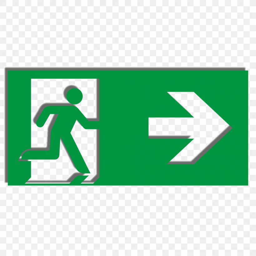 Emergency Exit Exit Sign Emergency Lighting Arrow Fire Escape, PNG, 960x960px, Emergency Exit, Area, Brand, Diagram, Electrical Wires Cable Download Free