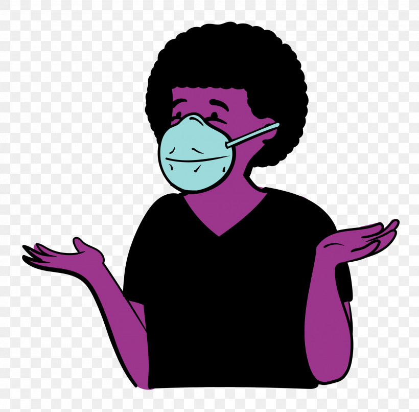 Woman Medical Mask Coronavirus, PNG, 2500x2460px, Woman, Cartoon, Character, Communication, Coronavirus Download Free