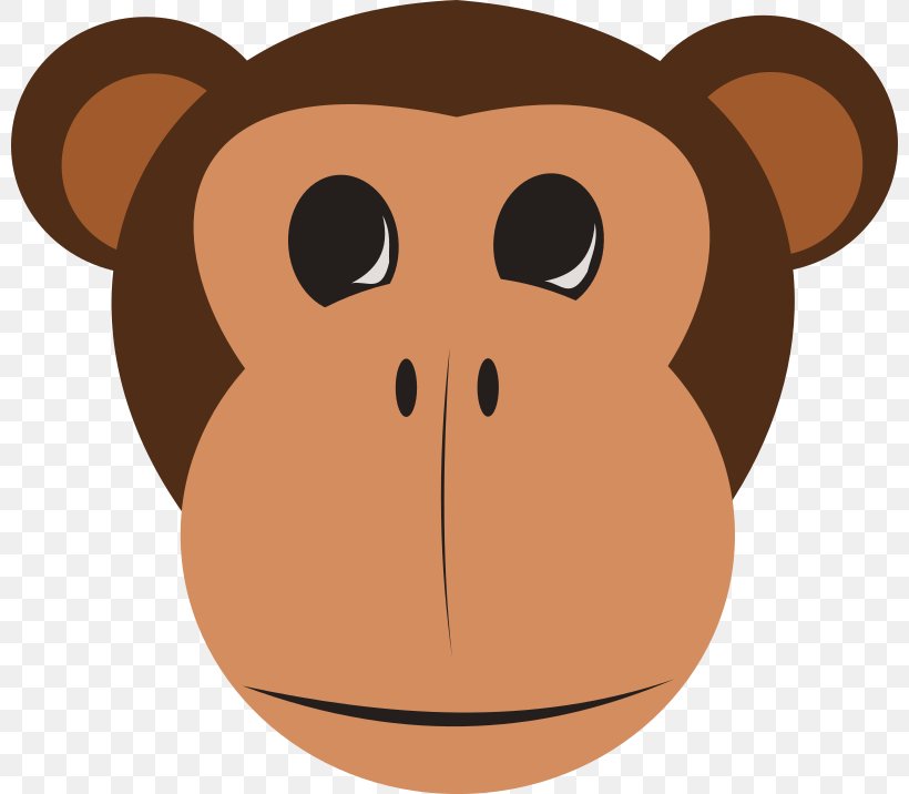 Chimpanzee Primate Ape Gorilla, PNG, 800x716px, Chimpanzee, Ape, Carnivoran, Cartoon, Cercopithecidae Download Free