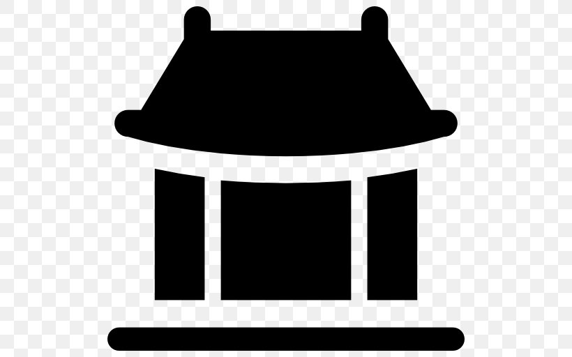 Chinese Temple Architecture Clip Art, PNG, 512x512px, Temple, Artwork, Black, Black And White, Buddhist Temple Download Free