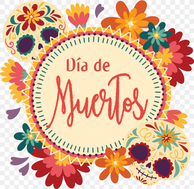 Dia De Muertos Day Of The Dead, PNG, 3000x2919px, D%c3%ada De Muertos, Cut Flowers, Day Of The Dead, Floral Design, Flower Download Free