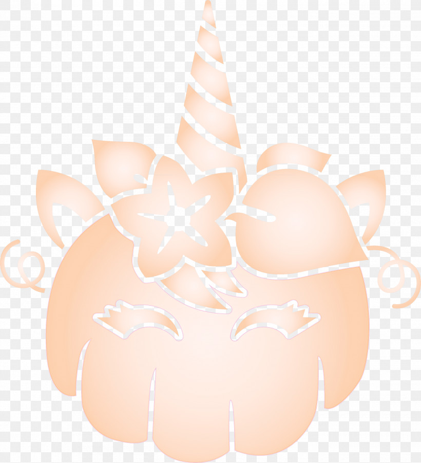 Halloween Unicorn, PNG, 2730x3000px, Halloween Unicorn, Peach, Plant Download Free