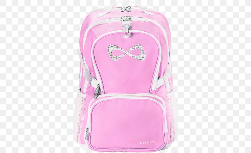 Nfinity Athletic Corporation Backpack Cheerleading Travel Bag, PNG, 500x500px, Nfinity Athletic Corporation, Backpack, Bag, Car Seat Cover, Cheerleading Download Free