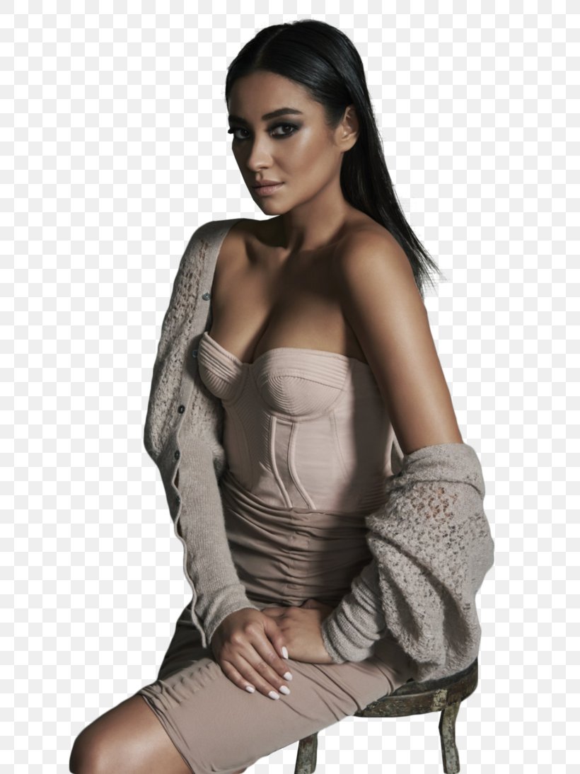 Shay Mitchell Pretty Little Liars Emily Fields Spencer Hastings Female, PNG, 730x1094px, Watercolor, Cartoon, Flower, Frame, Heart Download Free