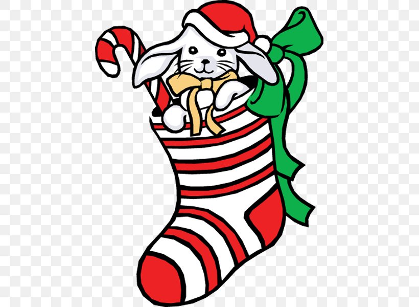 Christmas Stockings Santa Claus Animaatio Clip Art, PNG, 447x600px, Christmas Stockings, Animaatio, Animation, Area, Art Download Free