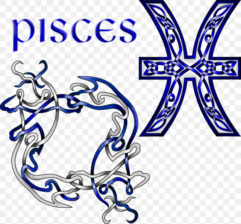 Pisces Celtic Knot Tattoo Sagittarius Zodiac, PNG, 900x839px, Pisces, Art, Artwork, Astrological Sign, Black And White Download Free