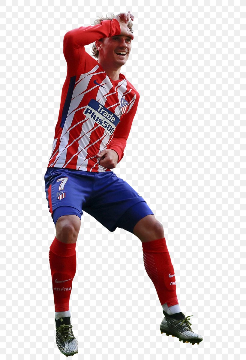 Antoine Griezmann Atlético Madrid Jersey Football Goal, PNG, 554x1200px, Antoine Griezmann, Atletico Madrid, Baseball Equipment, Clothing, Costume Download Free