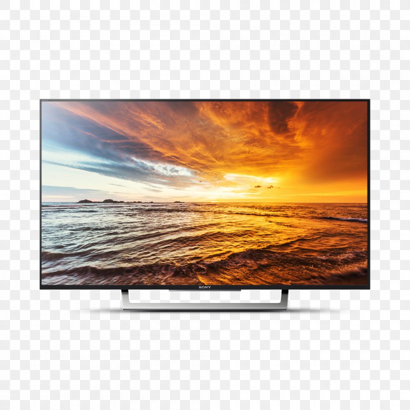Bravia LED-backlit LCD Sony High-definition Television Television Set, PNG, 1000x1000px, 4k Resolution, Bravia, Android Tv, Computer Monitor, Display Device Download Free