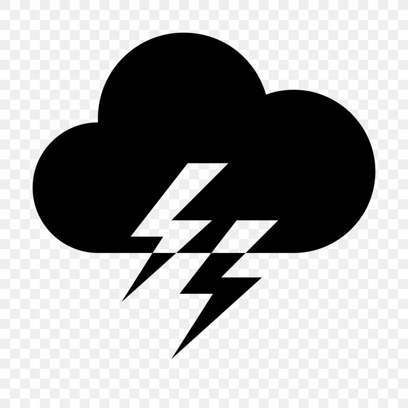 Lightning Cloud Thunder, PNG, 1600x1600px, Lightning, Black And White, Brand, Cloud, Cloud Computing Download Free