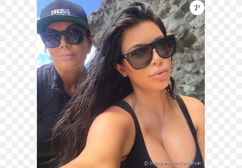 Kim Kardashian Keeping Up With The Kardashians Celebrity Sunglasses Selfie, PNG, 675x569px, Kim Kardashian, Black Hair, Celebrity, Cool, Eyewear Download Free