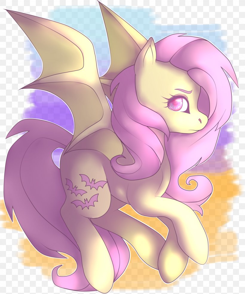 Pony Fluttershy DeviantArt Horse Drawing, PNG, 1024x1229px, Watercolor, Cartoon, Flower, Frame, Heart Download Free