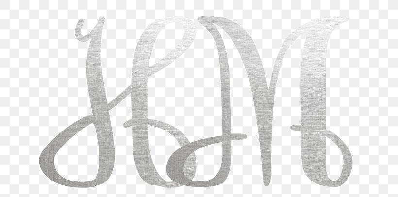 Silver Monogram White Interlocking Font, PNG, 768x406px, Silver, Auto Part, Black And White, Body Jewellery, Body Jewelry Download Free