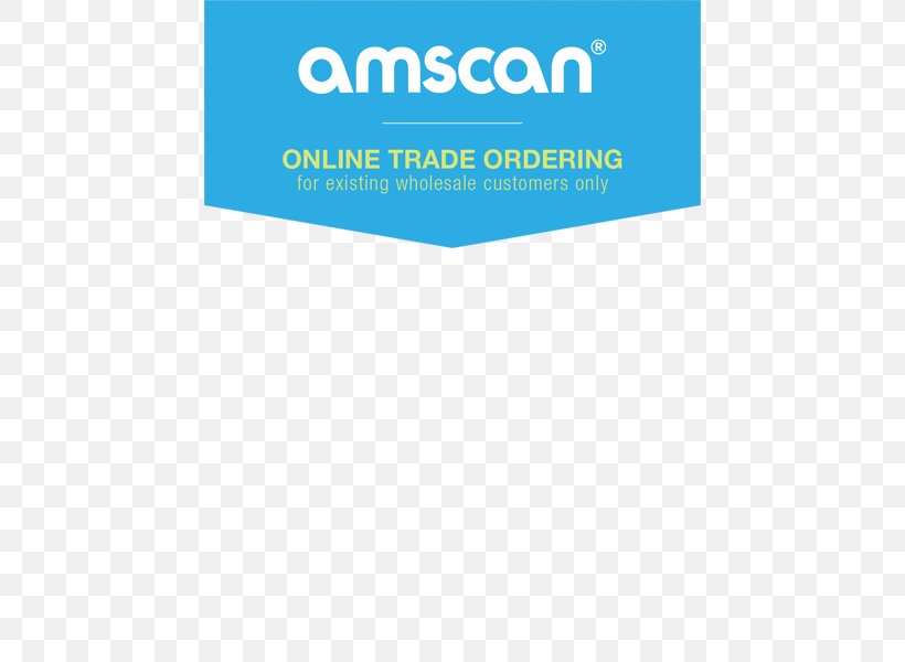 Amscan Inc. Logo Brand Font Product, PNG, 450x600px, Amscan Inc, Area, Blue, Brand, Danes Download Free