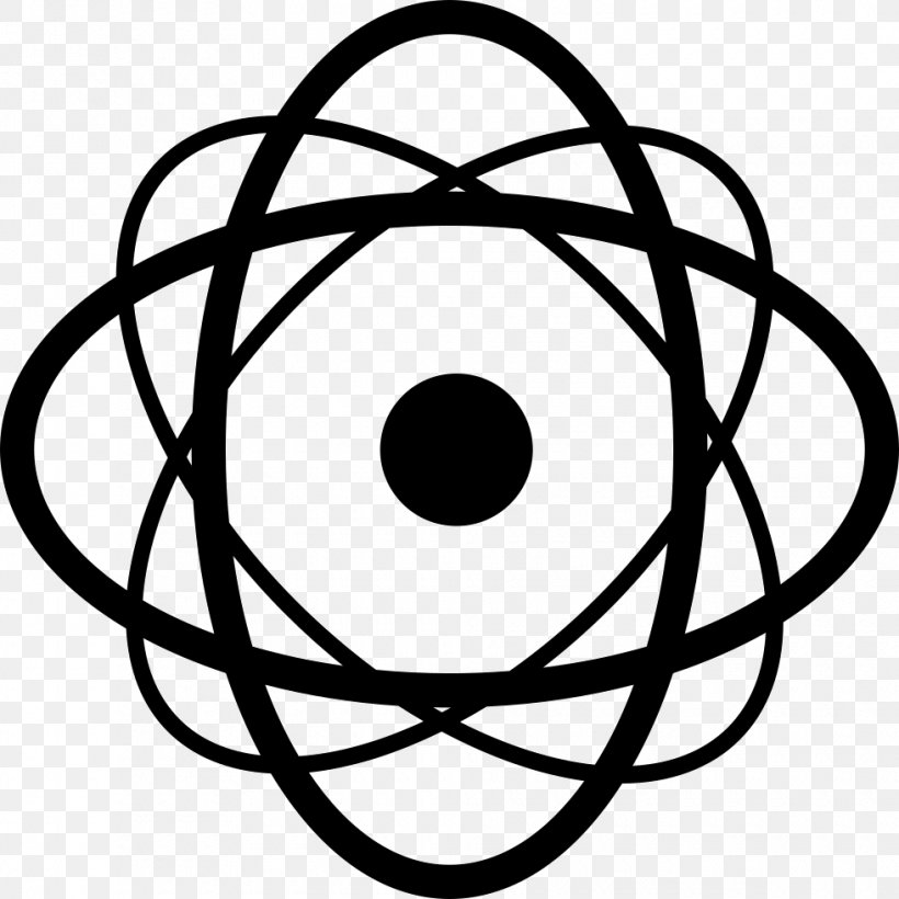 Atom Shape Symbol Molecule, PNG, 980x980px, Atom, Black And White, Chemistry, Information, Line Art Download Free