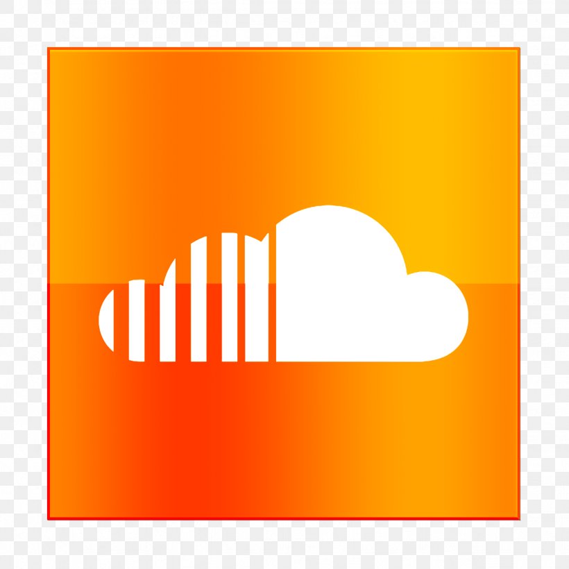 Soundcloud Icon, PNG, 1232x1232px, Soundcloud Icon, Logo, Orange, Rectangle, Yellow Download Free