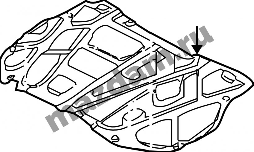 Car Mazda Mazda5 Mazda Motor Corporation Pattern Design, PNG, 1000x600px, Car, Area, Auto Part, Black And White, Drawing Download Free