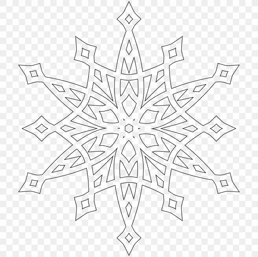 Coloring Book Snowflake Mandala Child, PNG, 1600x1600px, Coloring Book, Adult, Area, Black And White, Book Download Free