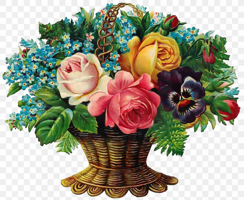 Flower Victorian Era Floral Design, PNG, 840x687px, Flower, Artificial Flower, Cut Flowers, Decoupage, Floral Design Download Free