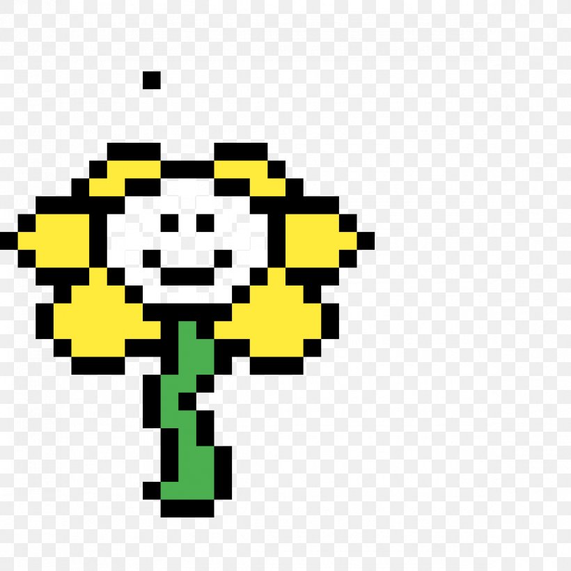 Undertale Flowey Sprite Video Games, PNG, 1184x1184px, Undertale, Boss, Character, Drawing, Emoticon Download Free