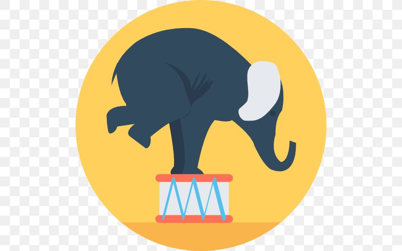 Indian Elephant African Elephant Elephantidae Clip Art, PNG, 512x512px, Indian Elephant, African Elephant, Animal, Animal Show, Carnivoran Download Free