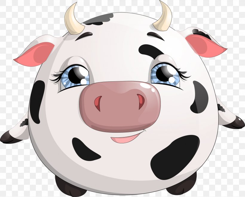 Cattle Toon Clip Art, PNG, 2500x2016px, Cattle, Cartoon, Comics, Drawing, Nose Download Free