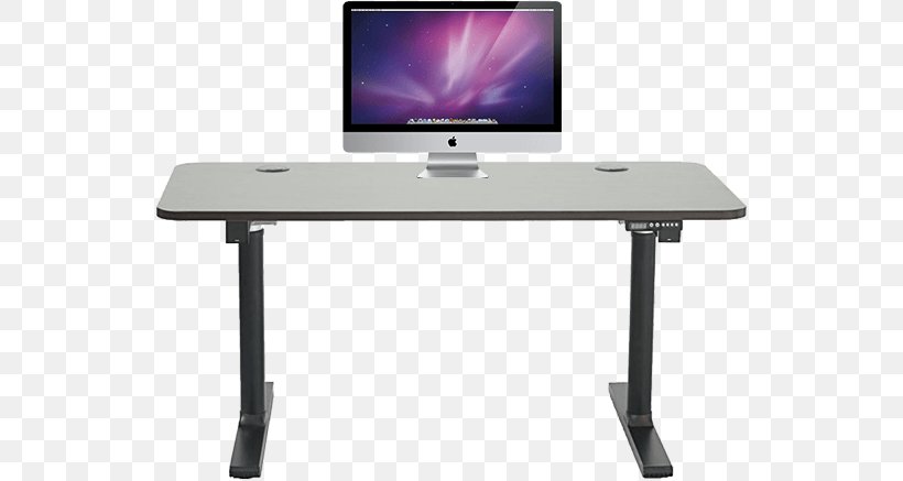 Standing Desk Sit-stand Desk Computer Desk, PNG, 800x437px, Standing Desk, Computer, Computer Desk, Computer Monitor Accessory, Desk Download Free