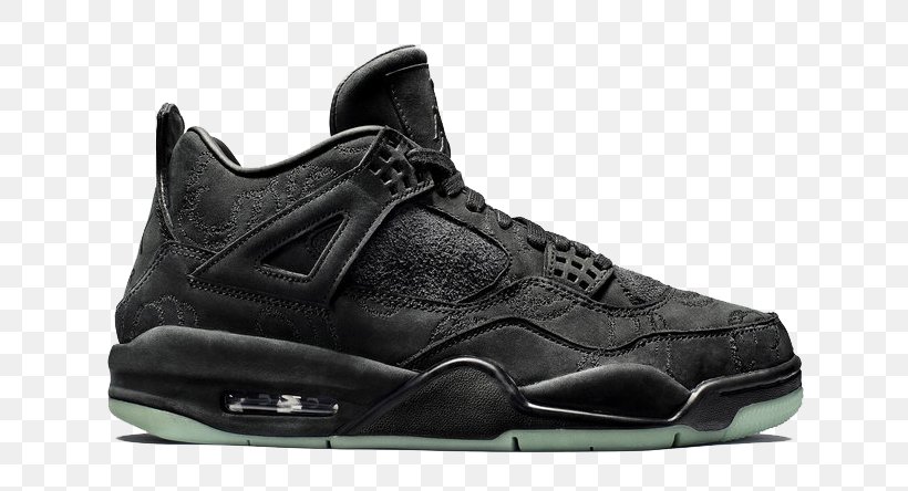 Air Jordan 4 Retro Kaws 930155 003 Air Jordan 4 Retro Kaws 930155 001 Nike Sports Shoes, PNG, 662x444px, Air Jordan, Athletic Shoe, Basketball Shoe, Black, Brand Download Free