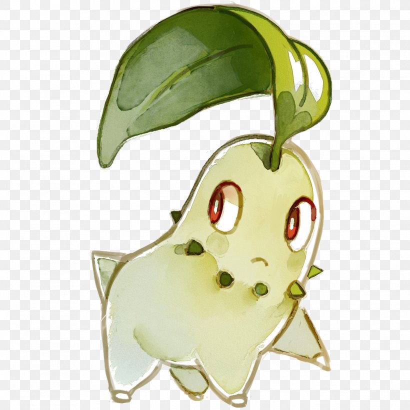 Pokémon X And Y Chikorita Pokémon Sun And Moon Pokémon Crystal, PNG, 1344x1344px, Pokemon, Bayleef, Chikorita, Fictional Character, Food Download Free