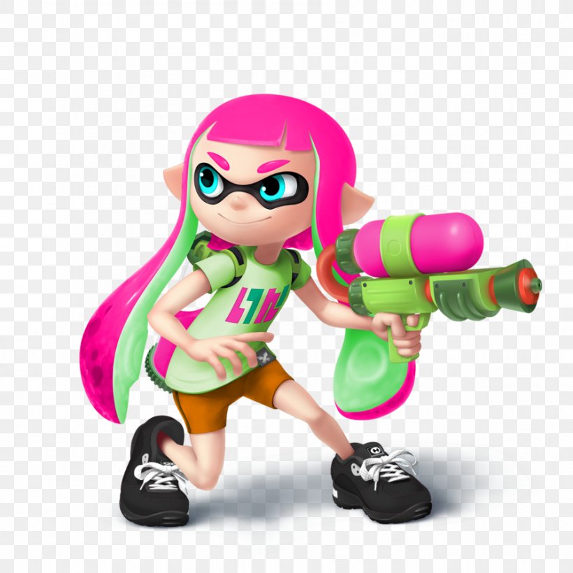 Splatoon 2 Nintendo Switch Super Smash Bros. For Nintendo 3DS And Wii U, PNG, 893x894px, Splatoon, Amiibo, Character, Doll, Fan Fiction Download Free
