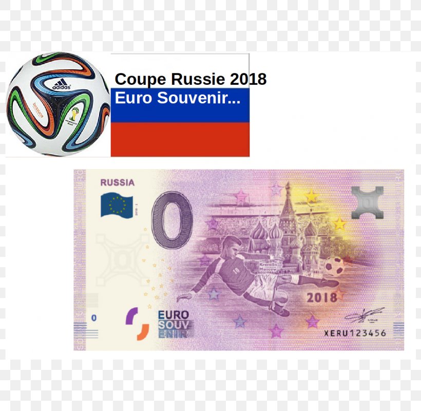 0 Eurós Bankjegy Euro Banknotes 2 Euro Commemorative Coins, PNG, 800x800px, 2 Euro Coin, 2 Euro Commemorative Coins, 2018 World Cup, Euro Banknotes, Banknote Download Free