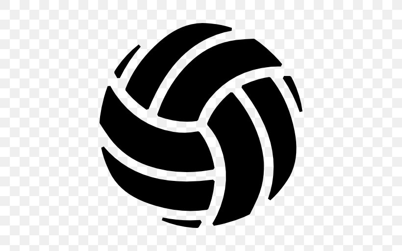 Beach Volleyball Sport, PNG, 512x512px, Volleyball, Ball, Ball Game, Beach Volleyball, Black And White Download Free