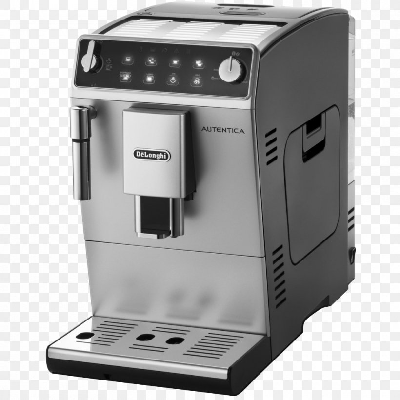 Coffeemaker Espresso De'Longhi Autentica ETAM 29.510, PNG, 1000x1000px, Coffee, Brewed Coffee, Cafe, Coffee Cup, Coffeemaker Download Free