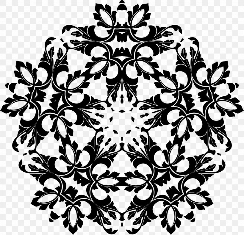 Floral Design Visual Arts Logo, PNG, 2356x2270px, Floral Design, Art, Black, Black And White, Decorative Arts Download Free