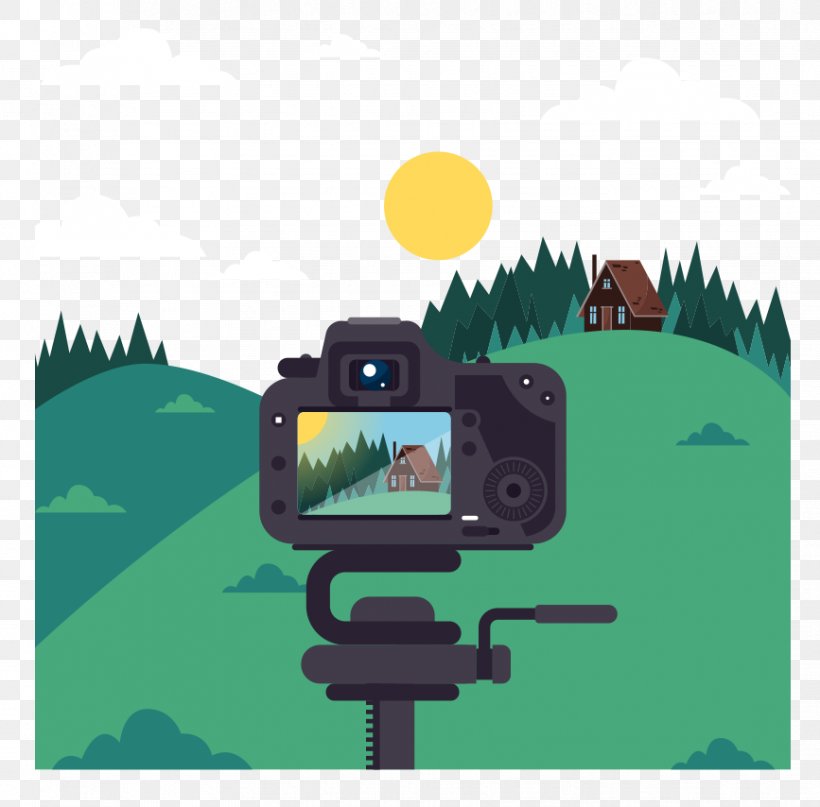 Photography Take Illustration, PNG, 867x854px, Photography, Camera, Green, Take, Technology Download Free