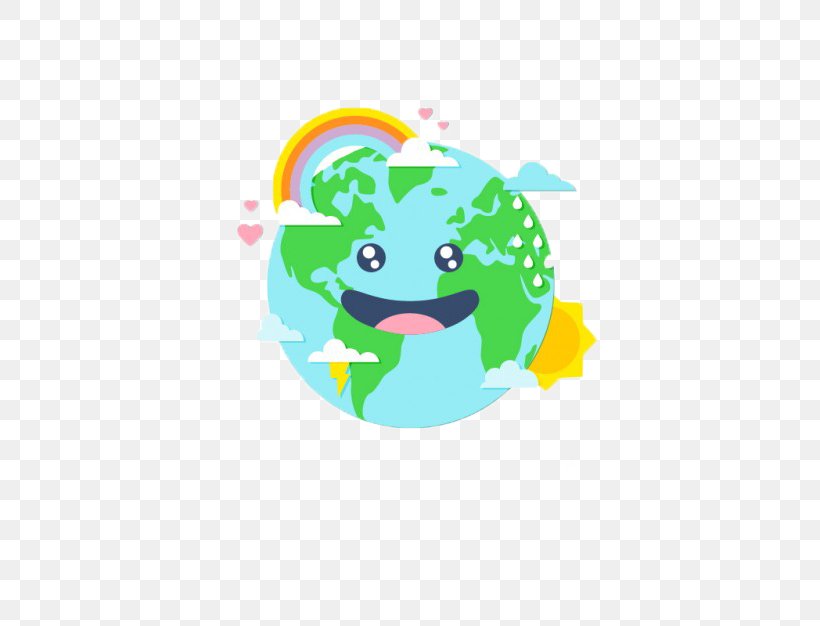 Earth World Environment Day Cartoon Cuteness, PNG, 626x626px, Earth, Area, Art, Cartoon, Child Download Free