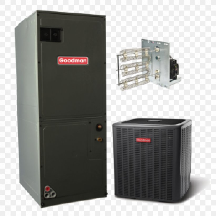 Furnace Air Conditioning Heat Pump Seasonal Energy Efficiency Ratio, PNG, 1200x1200px, Furnace, Air Conditioning, Air Handler, Air Source Heat Pumps, Central Heating Download Free
