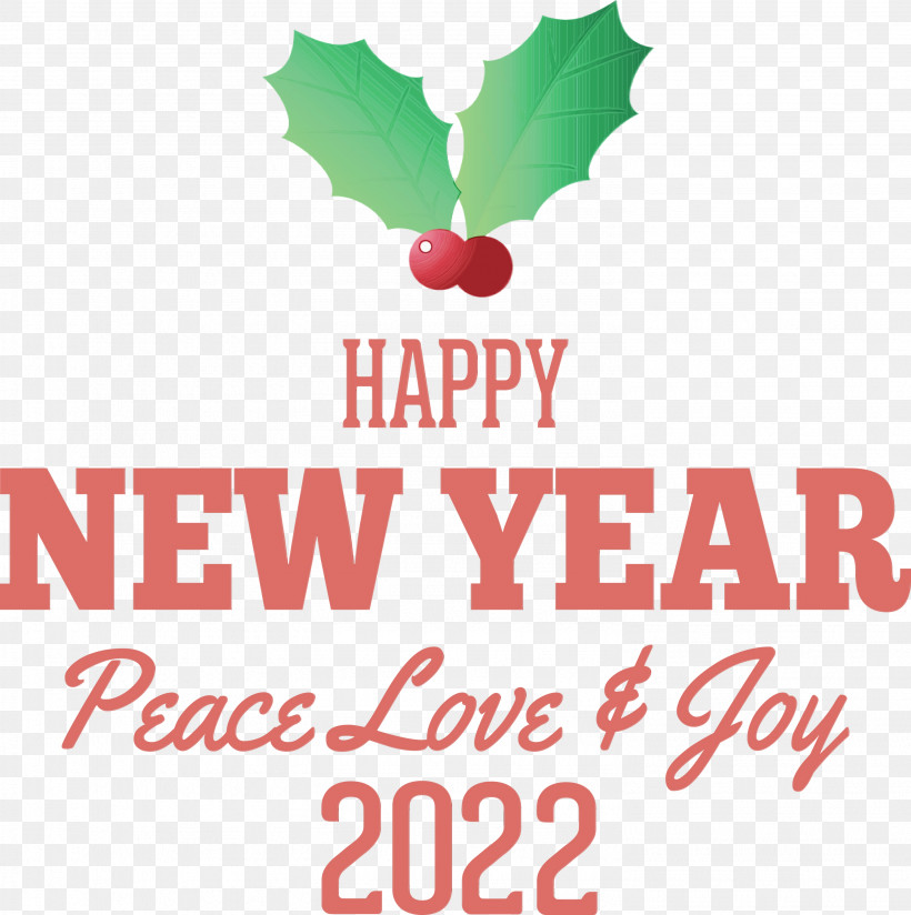 New Year Card, PNG, 2982x3000px, Watercolor, Line, Logo, New Year Card, Paint Download Free