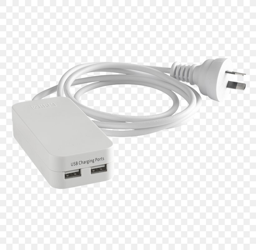 Battery Charger Adapter USB Ampere Tablet Computer Charger, PNG, 800x800px, Battery Charger, Adapter, Ampere, Bunnings Warehouse, Cable Download Free