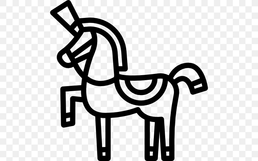 Horse Animal Clip Art, PNG, 512x512px, Horse, Animal, Area, Artwork, Black And White Download Free