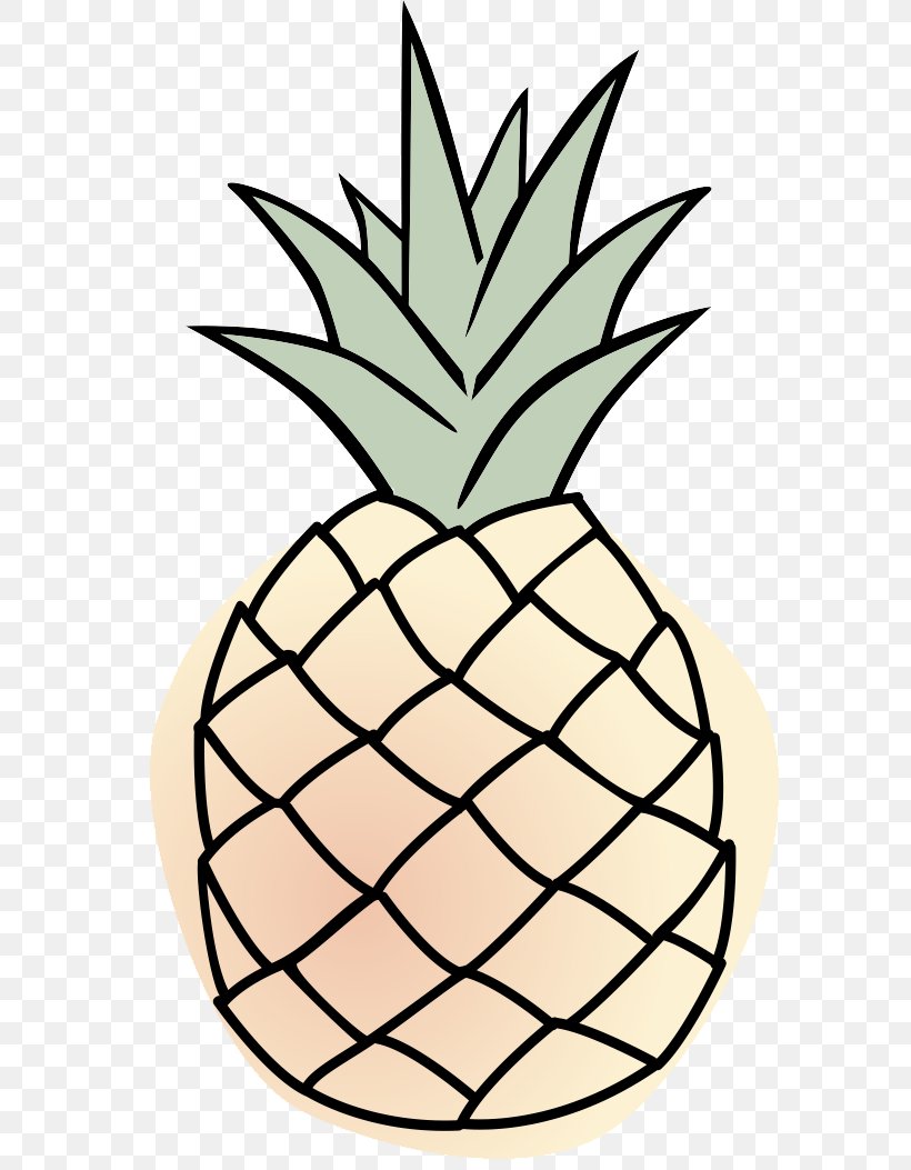 Pineapple, PNG, 588x1053px, Pineapple, Ananas, Fruit, Line Art, Plant Download Free