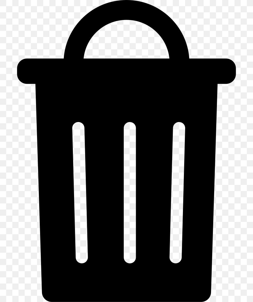 Rubbish Bins & Waste Paper Baskets Recycling Bin Trash, PNG, 710x980px, Rubbish Bins Waste Paper Baskets, Black And White, Brand, Logo, Rectangle Download Free