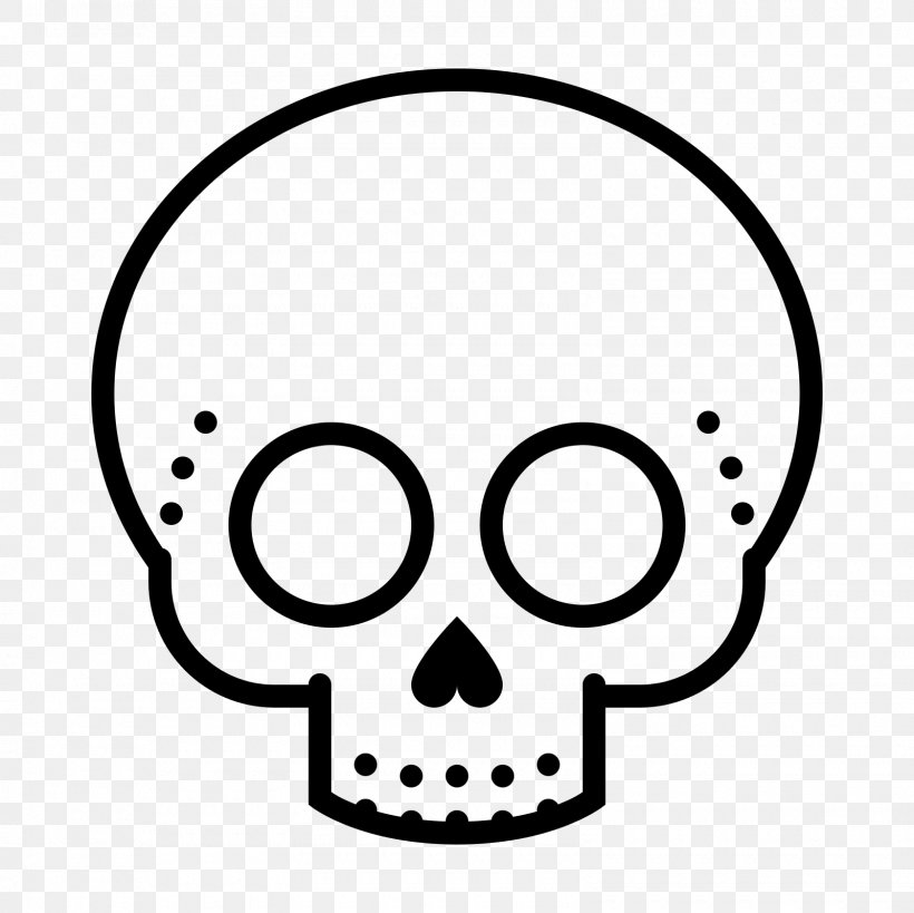 Skull Nose Clip Art, PNG, 1600x1600px, Skull, Area, Black And White, Bone, Face Download Free