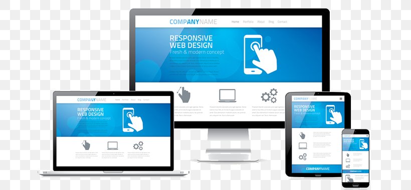 Web Development Responsive Web Design, PNG, 672x380px, Web Development, Brand, Business, Communication, Communication Device Download Free