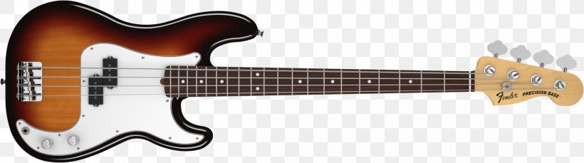 Fender Precision Bass Fender Stratocaster Bass Guitar Fender Musical Instruments Corporation Fender Jazz Bass, PNG, 2400x673px, Watercolor, Cartoon, Flower, Frame, Heart Download Free