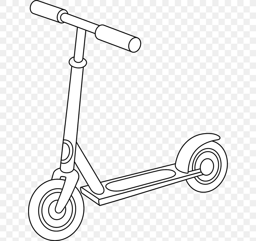 Kick Scooter Coloring Book Drawing Car Transport, PNG, 640x771px, Kick Scooter, Area, Ausmalbild, Auto Part, Bathroom Accessory Download Free