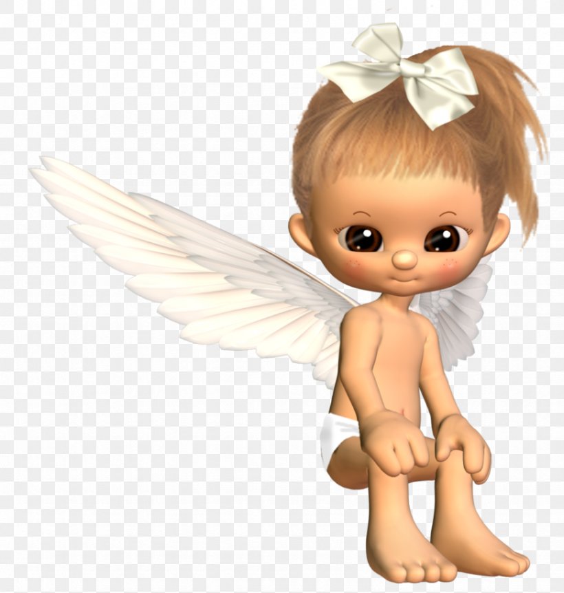 Angel Fairy Infant Clip Art, PNG, 871x916px, Angel, Brown Hair, Cartoon, Cuteness, Doll Download Free