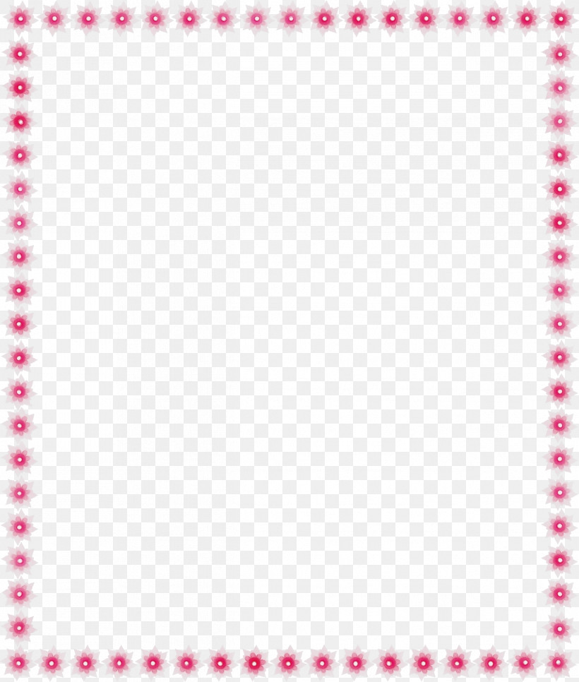 Pink Text Line Pattern Rectangle, PNG, 1266x1492px, Flower Rectangular Frame, Floral Rectangular Frame, Line, Magenta, Paint Download Free